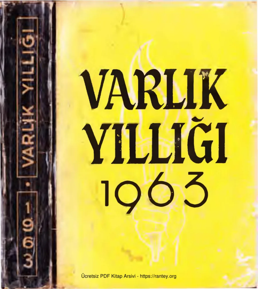 Varlık Yıllığı 1963 kapak görseli