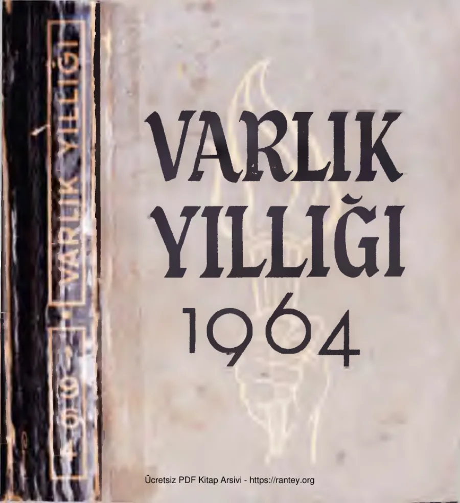 Varlık Yıllığı 1964 kapak görseli