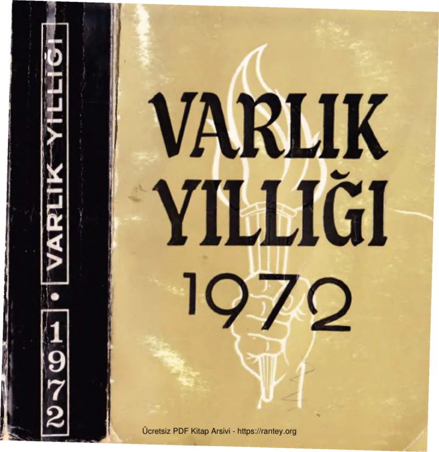 Varlık Yıllığı 1972 kapak görseli