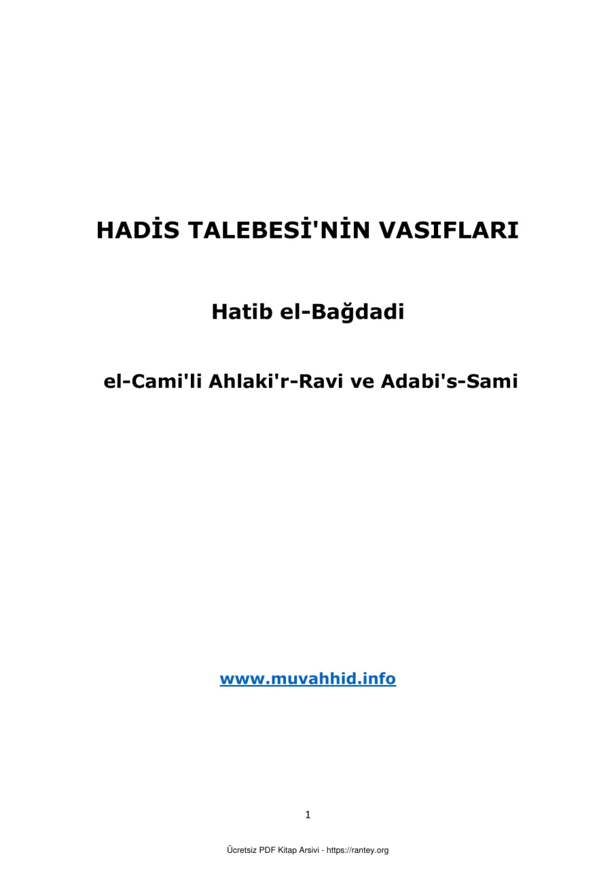 vasiflari Ebu Abdulmumin Tekin Mıhçı kapak görseli