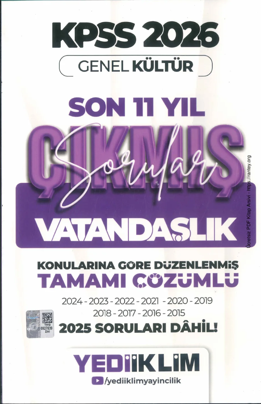 Vatandaşlık CIKMIŞ SORULAR kapak görseli