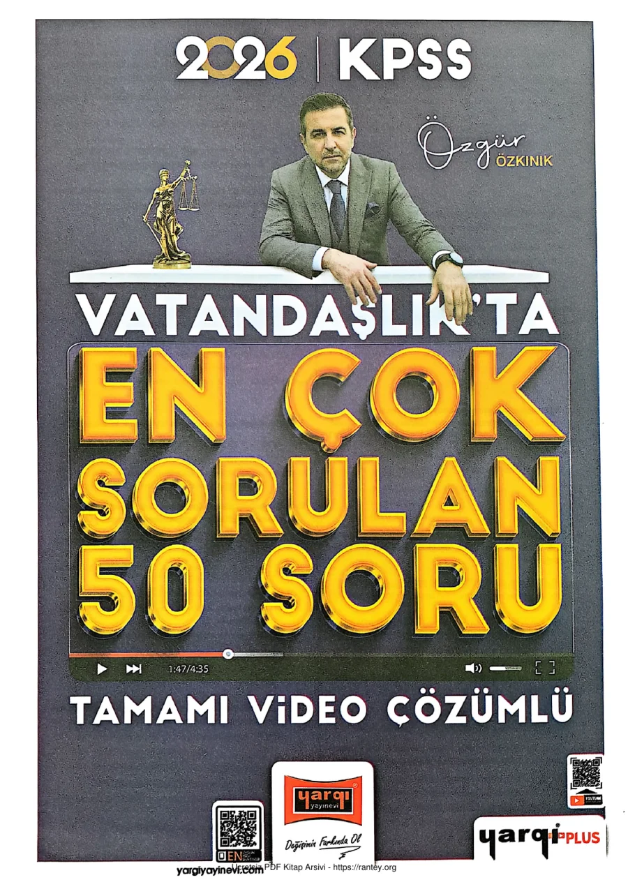 VATANDAŞLIKTA EN ÇOK SORULAN 50 SORU ÖZGÜR ÖZKINIK2026 kapak görseli