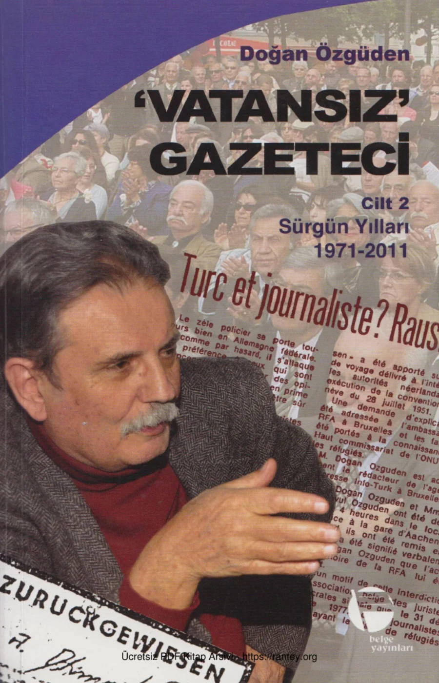 Vatansız Gazeteci Cilt 2 Sürgün Yılları kapak görseli