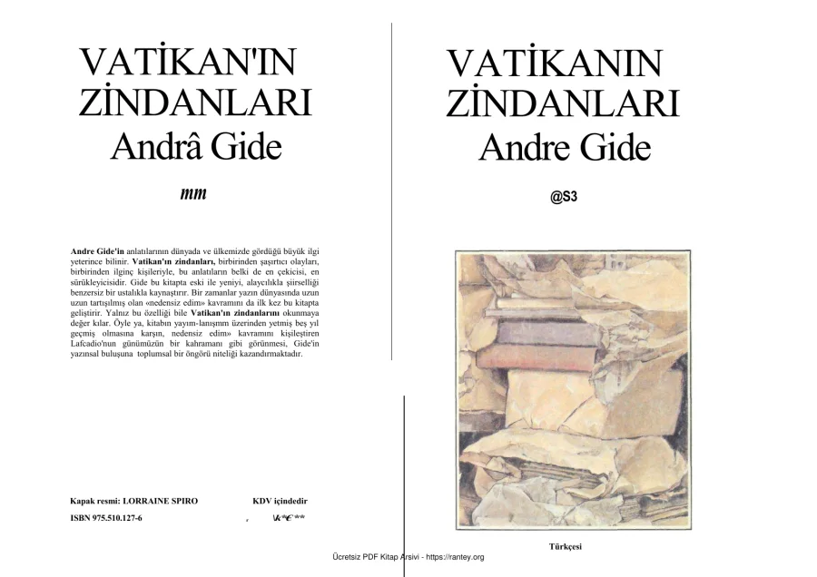 Vatikanin Zindanlari kapak görseli