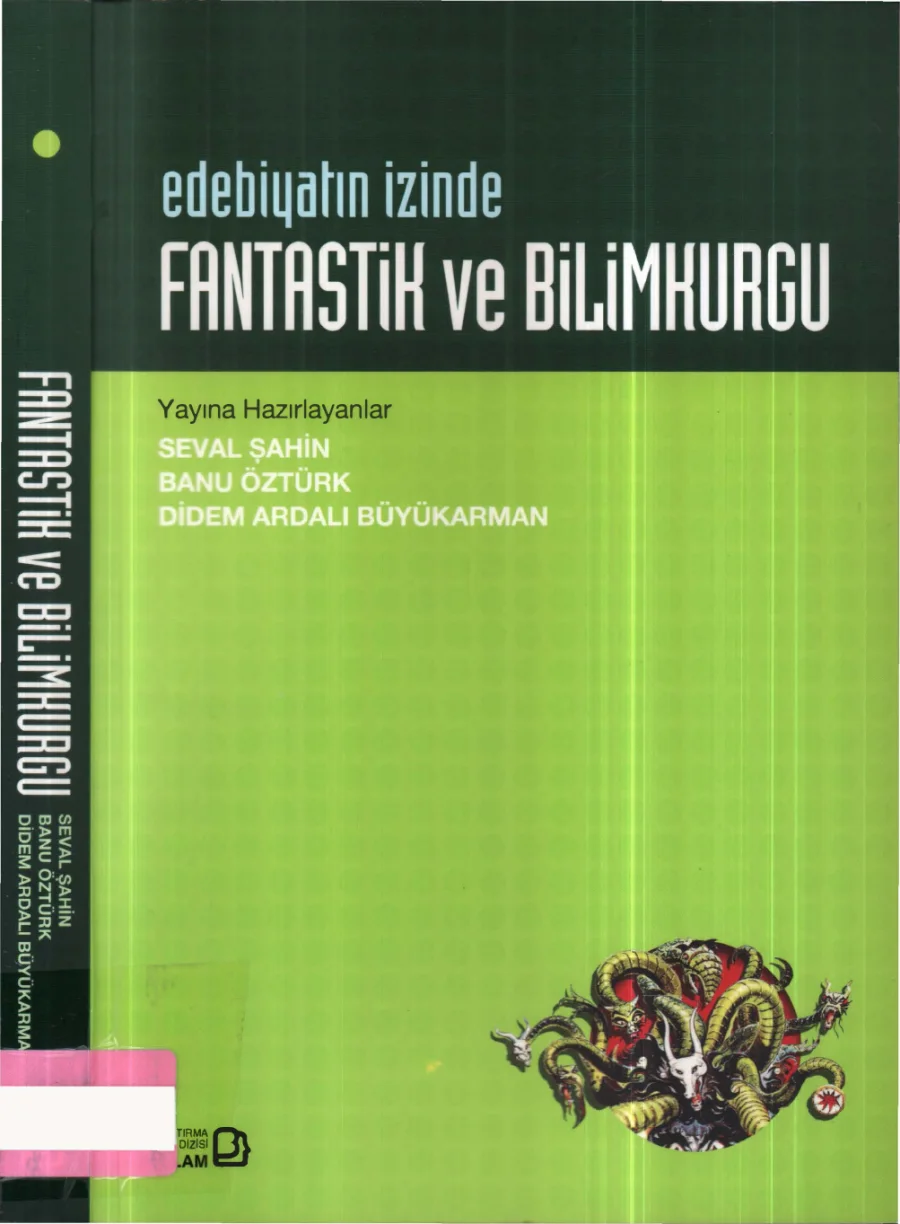 vd Edebiyatın İzinde Fantastik ve Bilimkurgu kitap kapağı