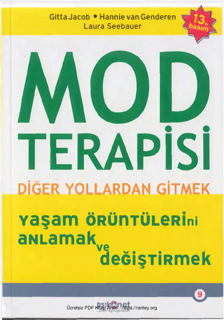 vd Mod Terapisi Psikonet Yayınları kapak görseli