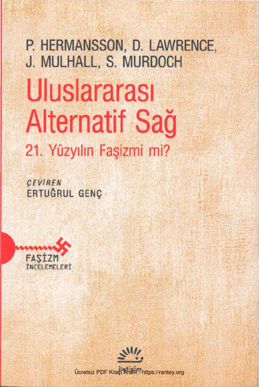 Uluslararası Alternatif Sağ 21 Yüzyılın Faşizmi mi kapak görseli