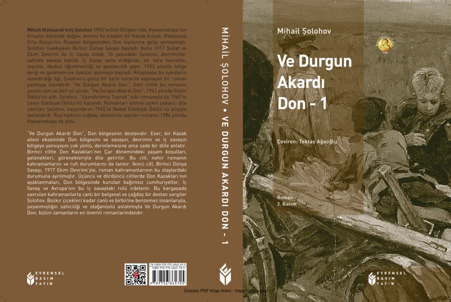 Ve Durgun Akardı Don 1 kapak görseli