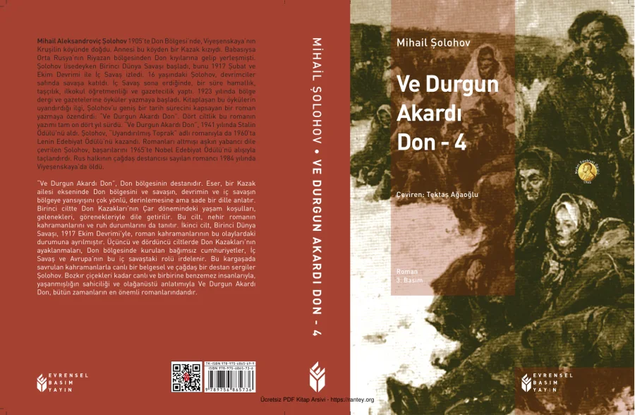 Ve Durgun Akardı Don 4 kapak görseli