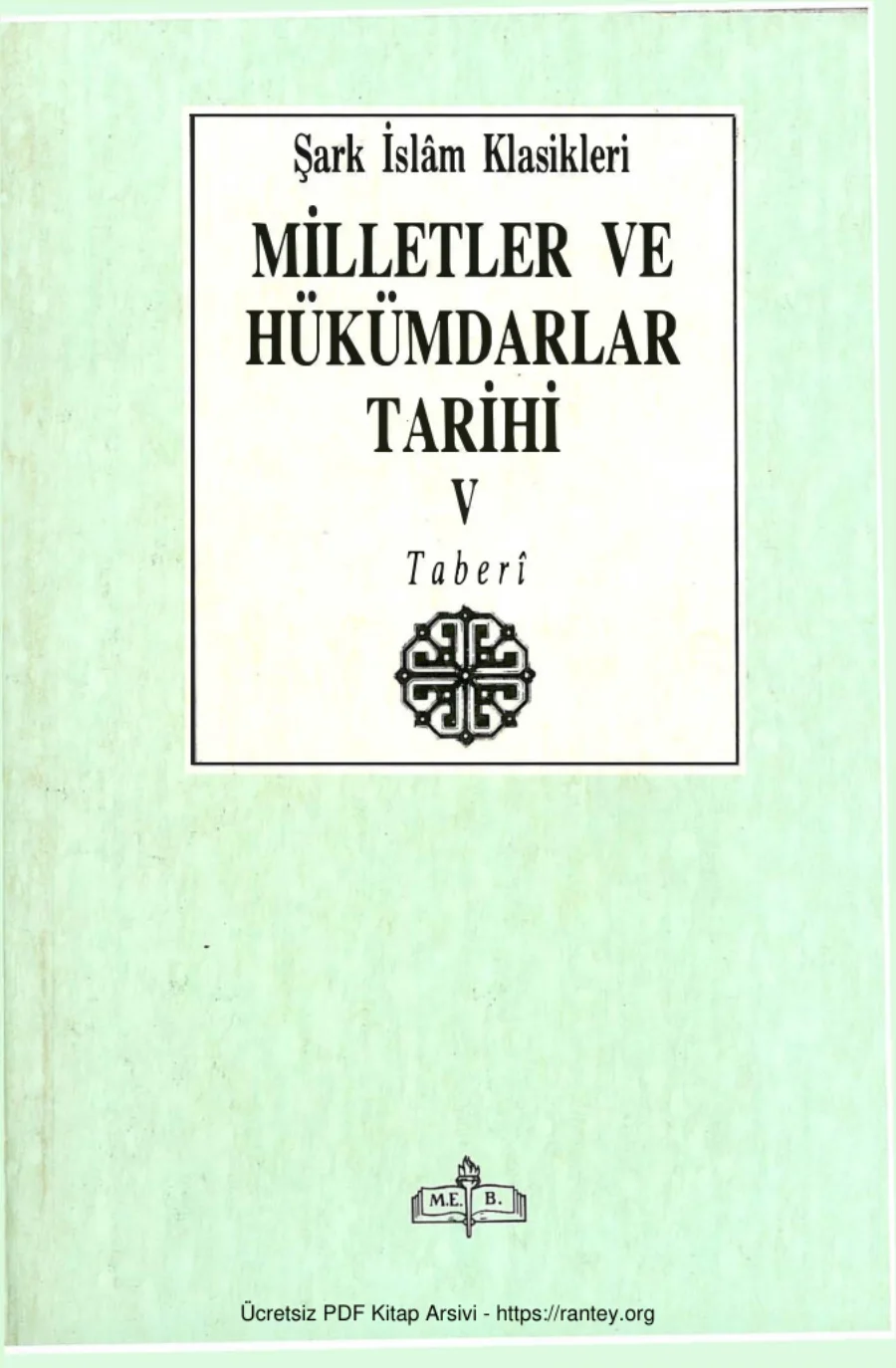 Ve Hükümdarlar Tarihi Cilt V kapak görseli