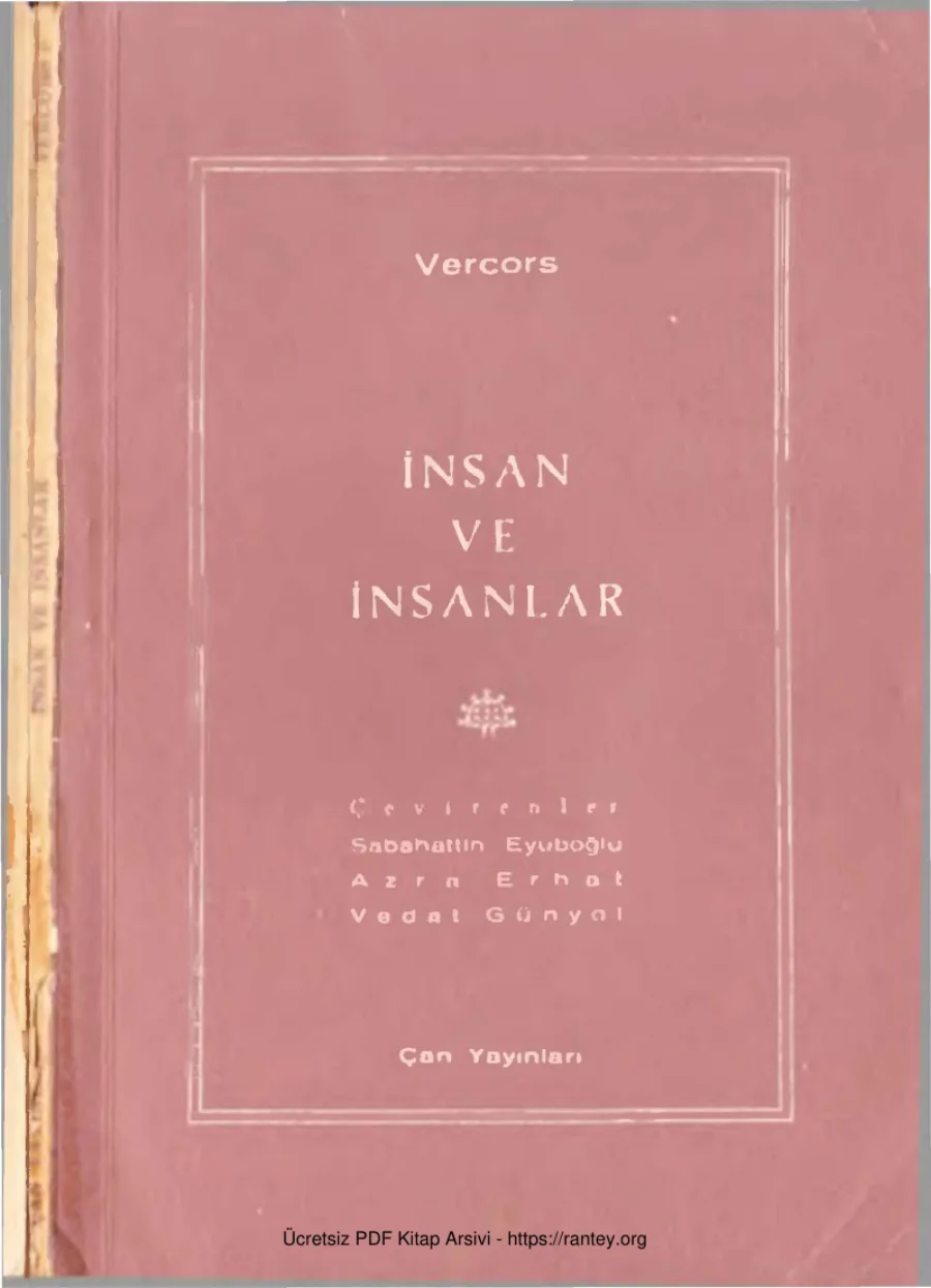 ve İnsanlar kapak görseli