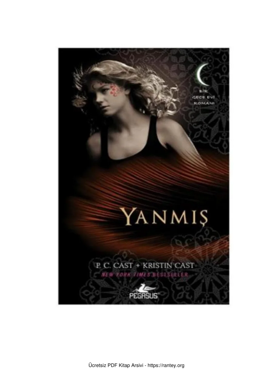 Ve P C Cast Gece Evi Serisi Yanmış kapak görseli