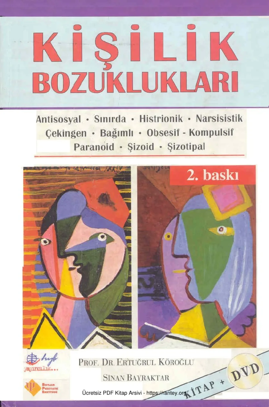 ve Sinan Bayraktar Kişilik Bozuklukları kapak görseli