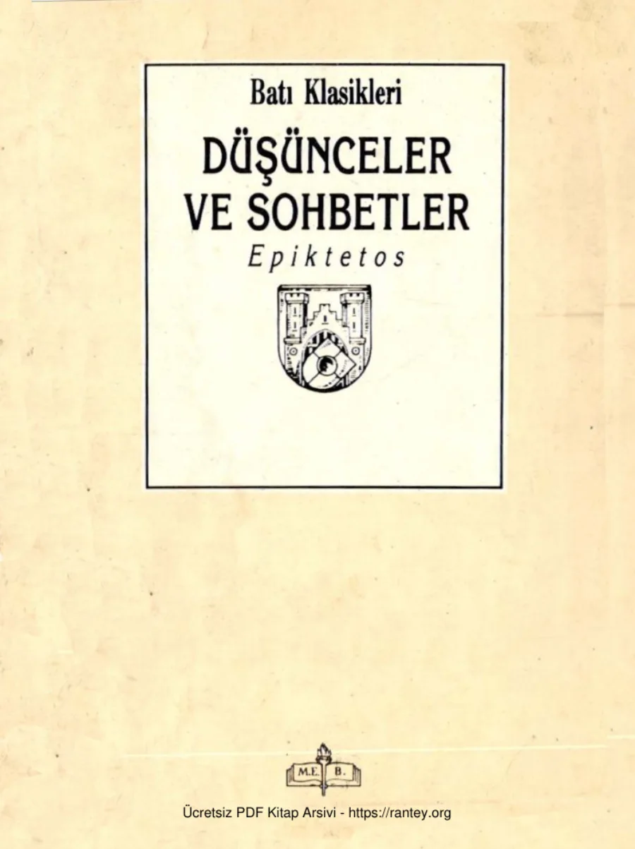 ve Sohbetler kapak görseli