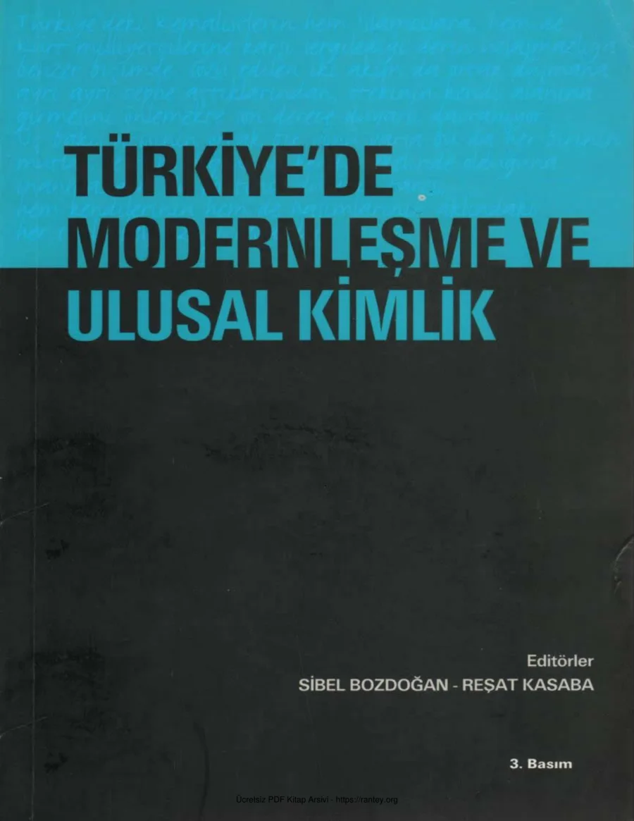 ve Ulusal Kimlik Sibel Bozdoğan Reşat Kasaba kapak görseli