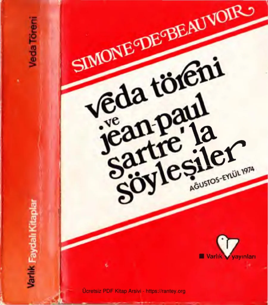 Veda Töreni ve Jean Paul Sartrela Söyleşiler kapak görseli