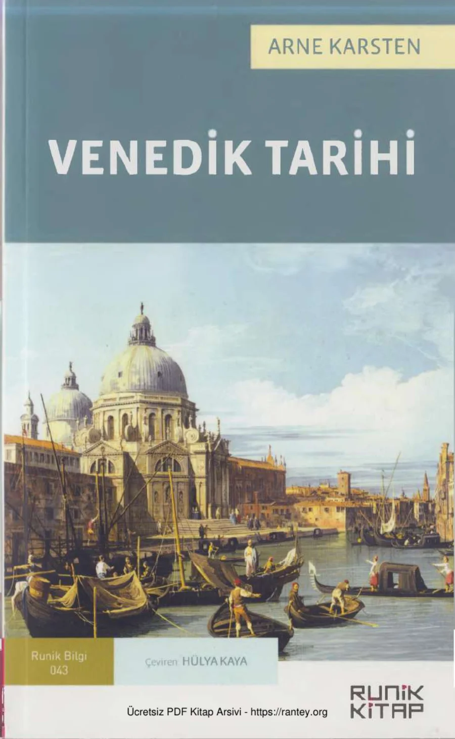 Venedik Tarihi kapak görseli