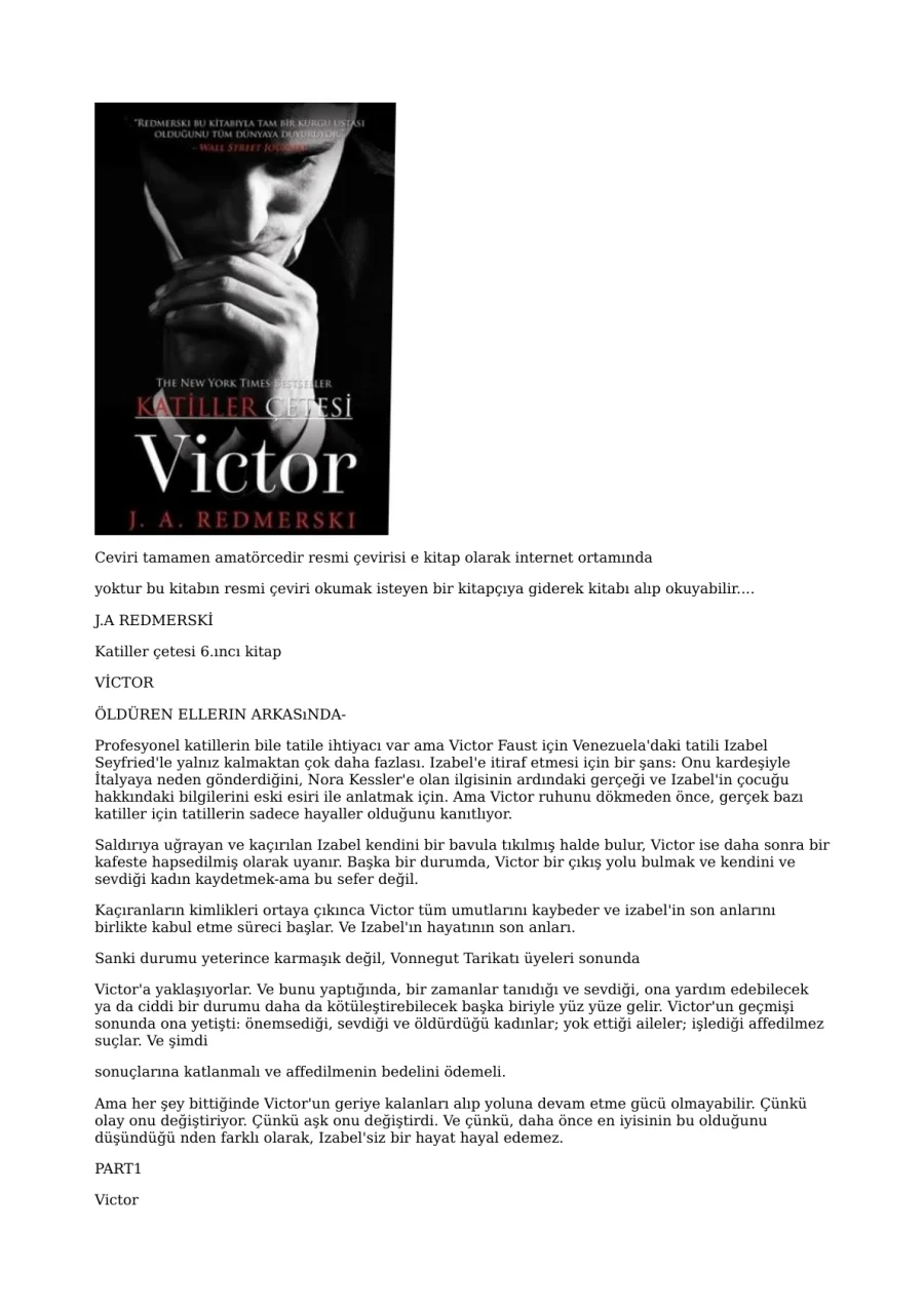 Victor kapak görseli