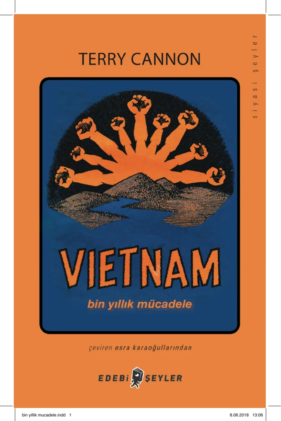 Vietnam Edebi Şeyler Yayınları kitap kapağı