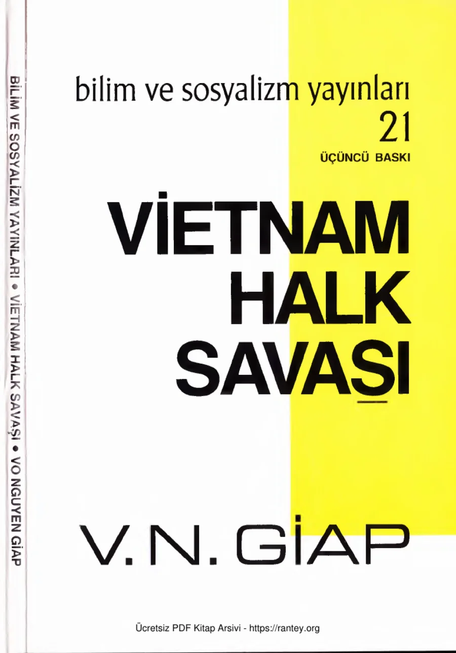 Vietnam Halk Savaşı Bilim kapak görseli