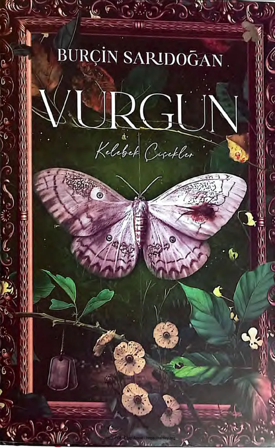 Vurgun 1 Kelebek Cicekler Burcin Sarıdogan kapak görseli