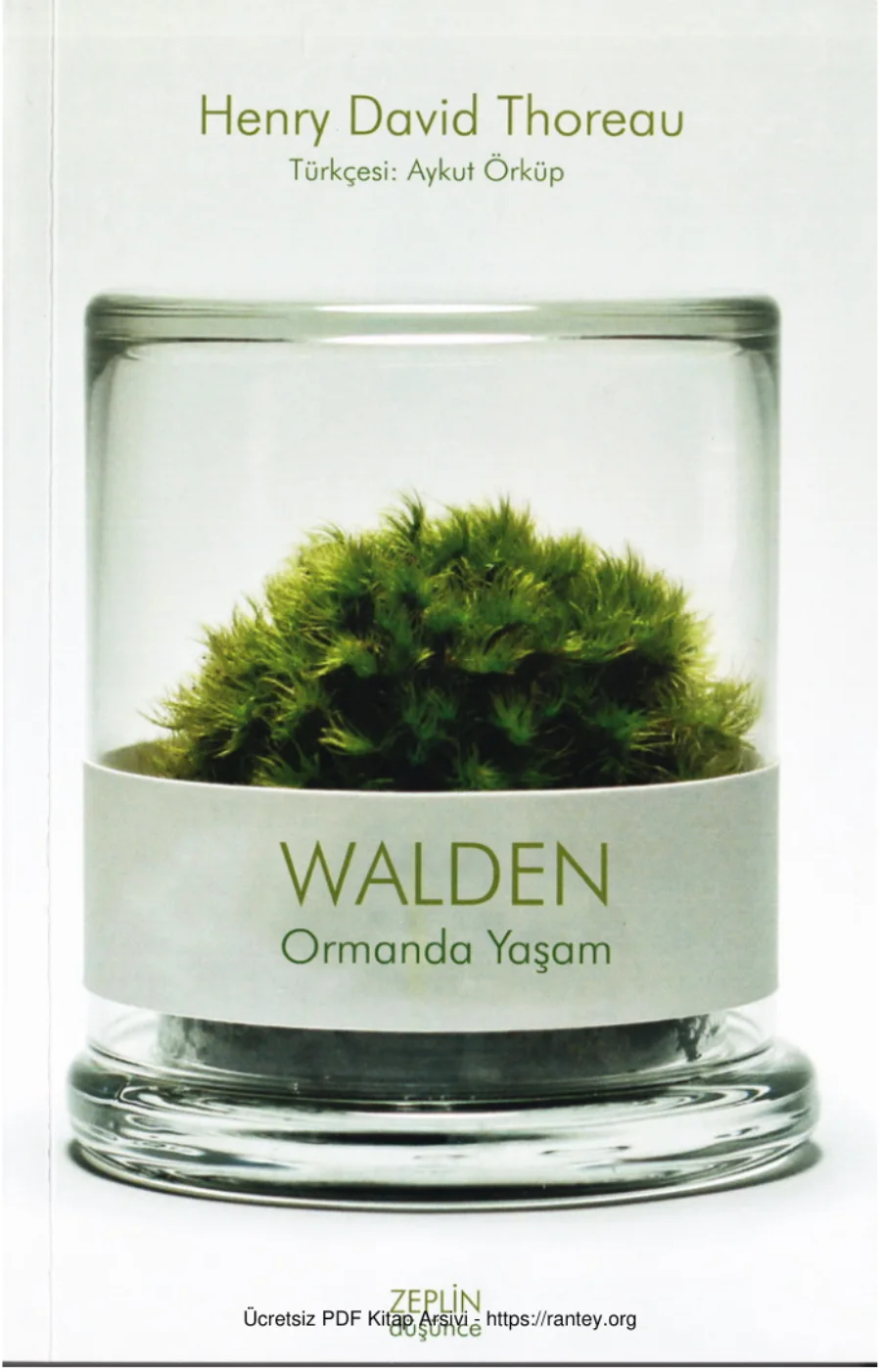 Walden Ormanda Yaşam kapak görseli