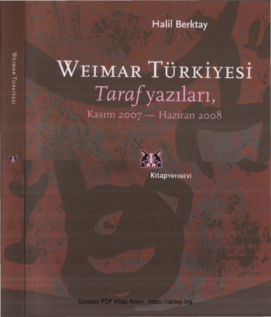 Weimar Türkiyesi kapak görseli