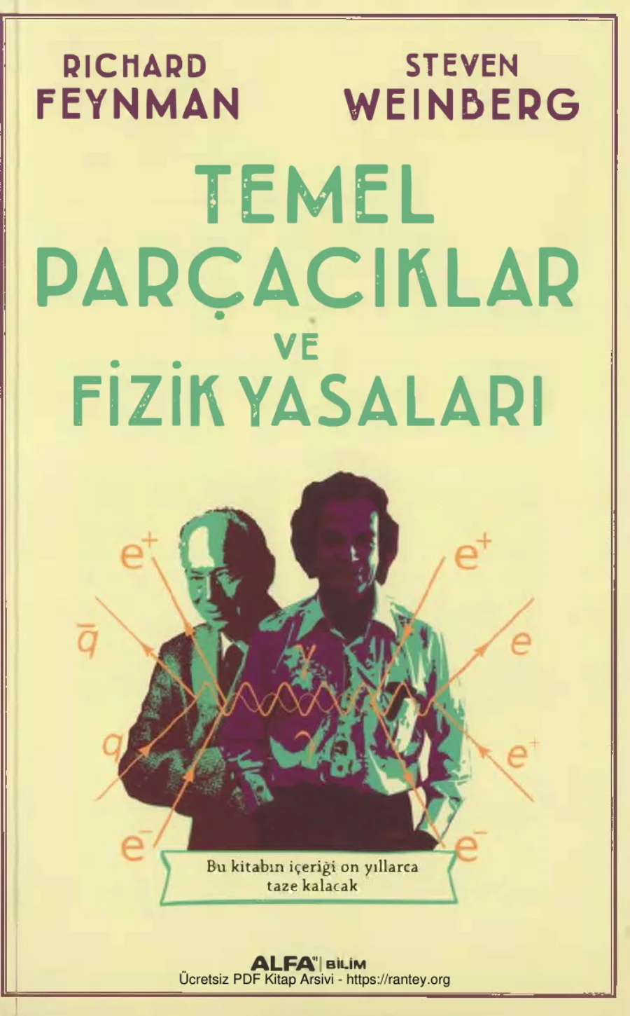 Weinberg Temel Parçacıklar ve Fizik Yasaları kapak görseli