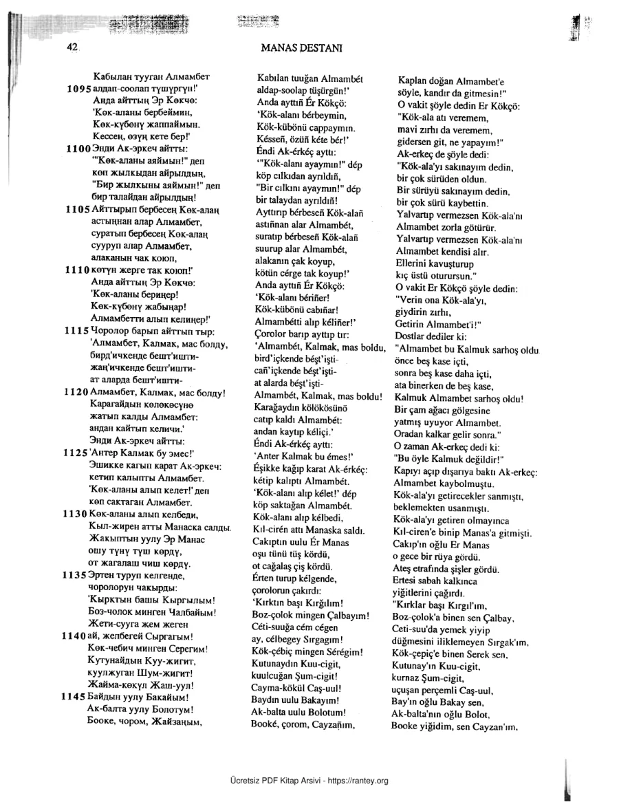 Wilhelm Radloff Çevirisi 2 kapak görseli