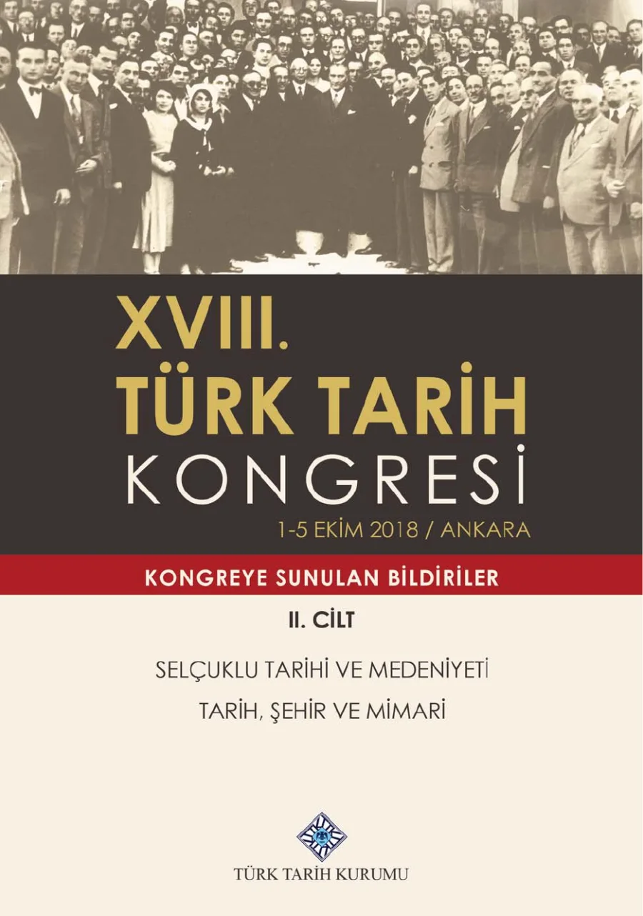 XVIII Türk Tarih Kongresi Cilt II kitap kapağı