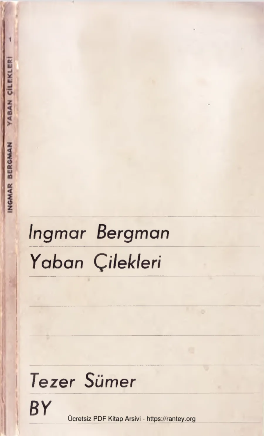 Yaban Çilekleri kapak görseli