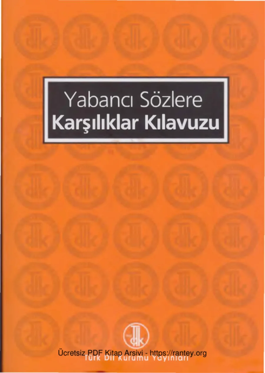 Yabancı Sözlere Karşılıklar Kılavuzu kapak görseli