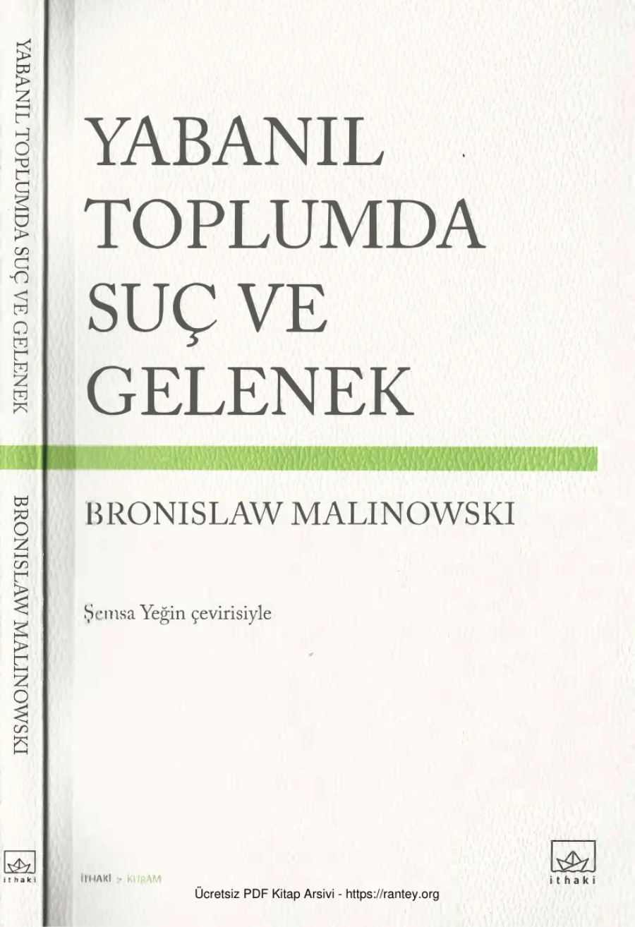 Yabanıl Toplumda Suş ve Gelenek kapak görseli