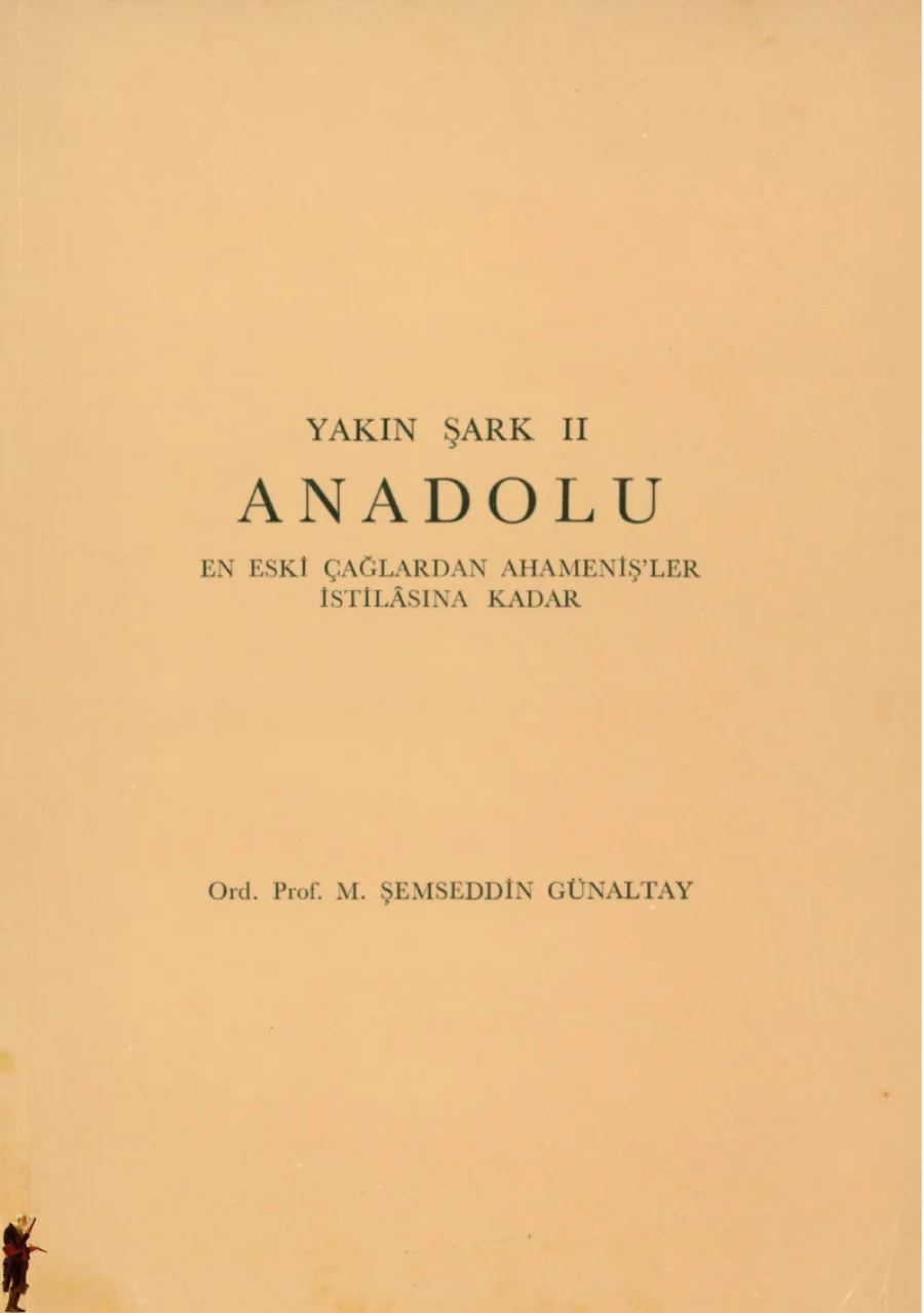 Yakın Şark 2 Anadolu kitap kapağı