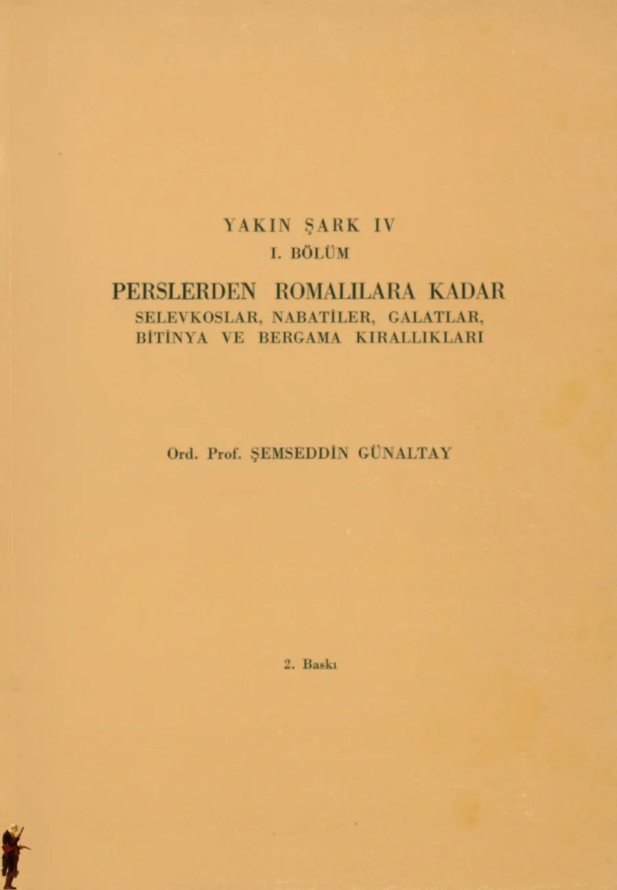 Yakın Şark 4 Perslerden Romalılara Kadar kapak görseli