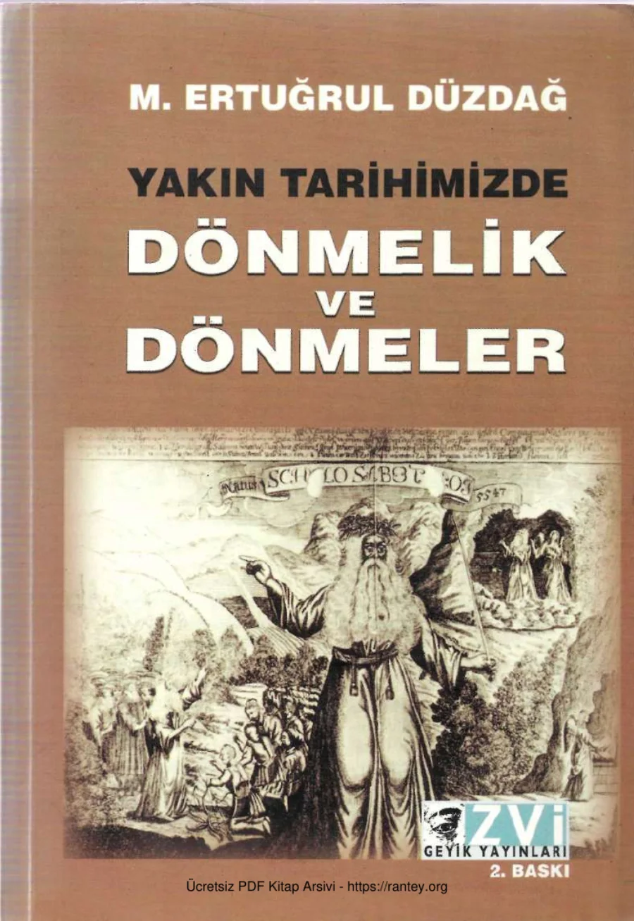 Yakın Tarihimizde Dönmeler ZVİ Geyik Yayınları kapak görseli