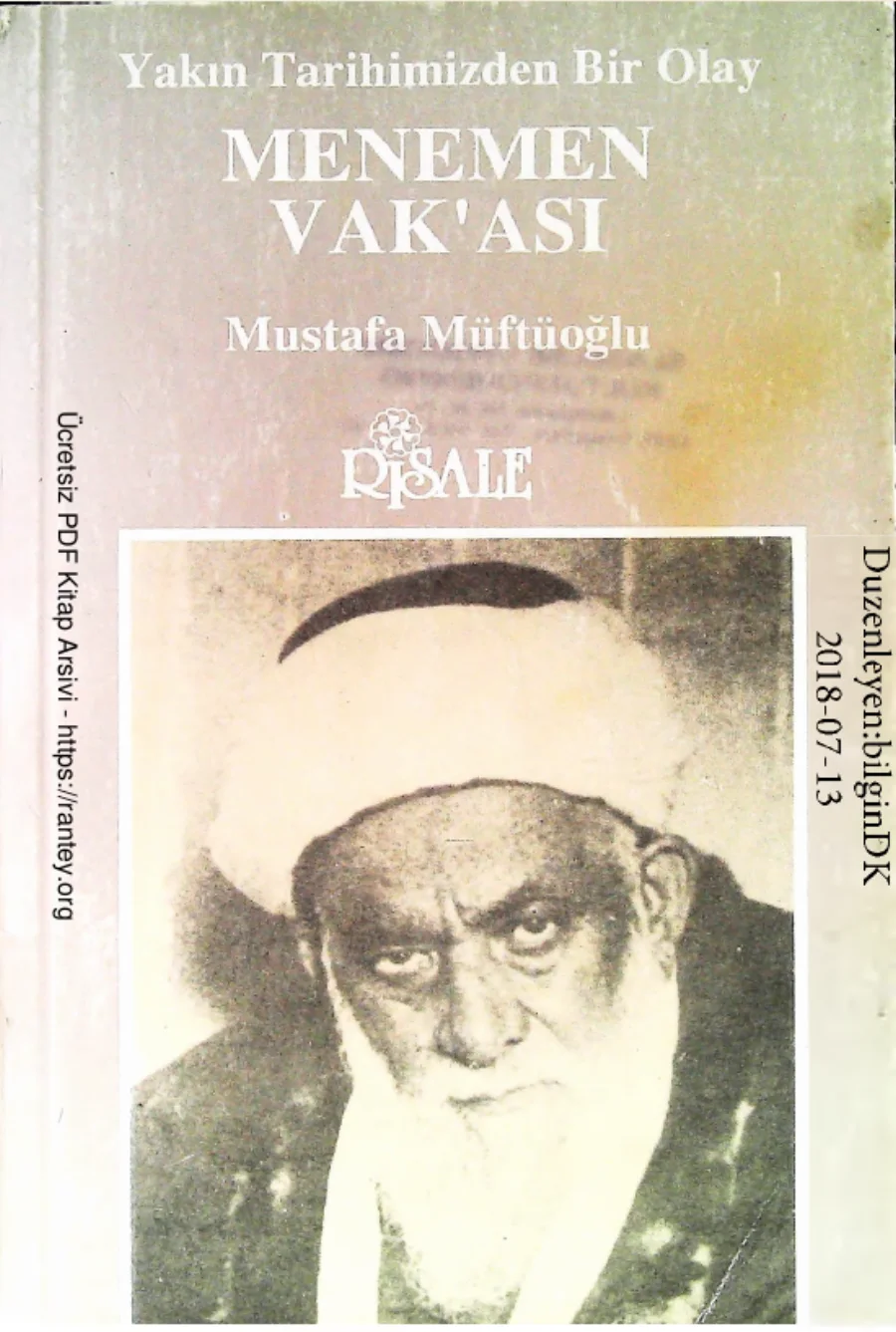 Yakin Tarihimizden Bir Olay Menemen Vakasi kapak görseli
