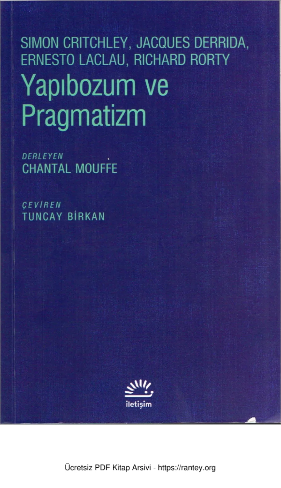 Yapıbozum ve Pragmatizm kapak görseli