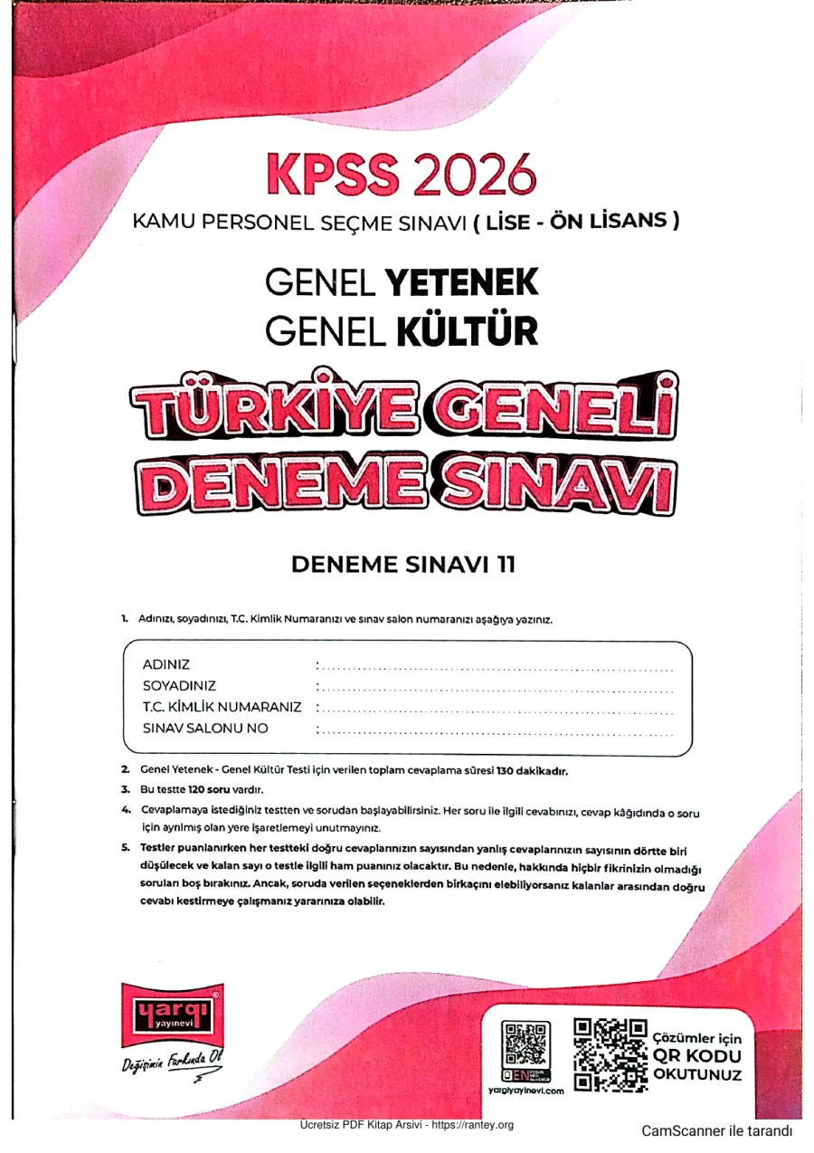 Yargı 11 Önlisans kapak görseli