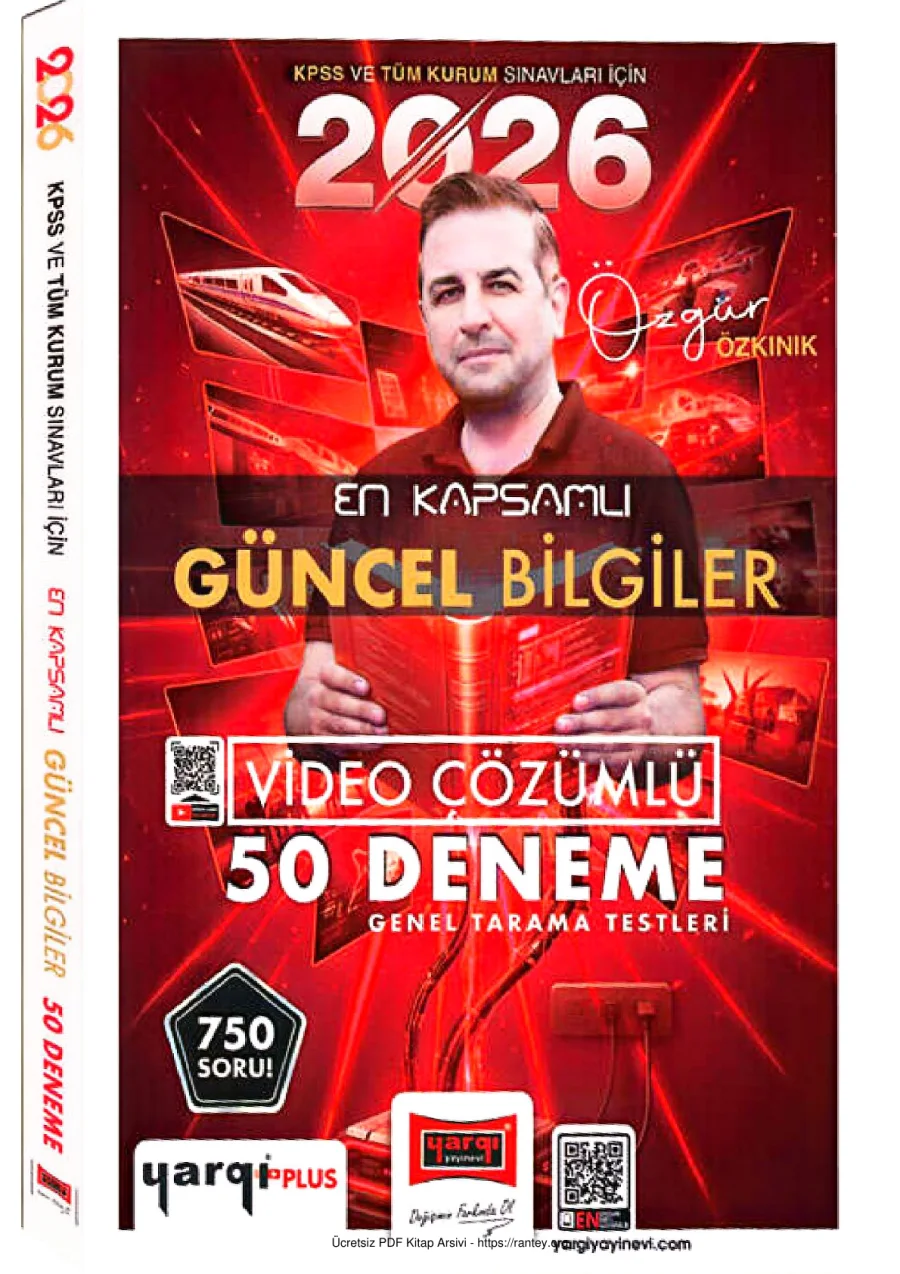 YARGI GÜNCEL BİLGİLER 50 DENEME 2026 kapak görseli
