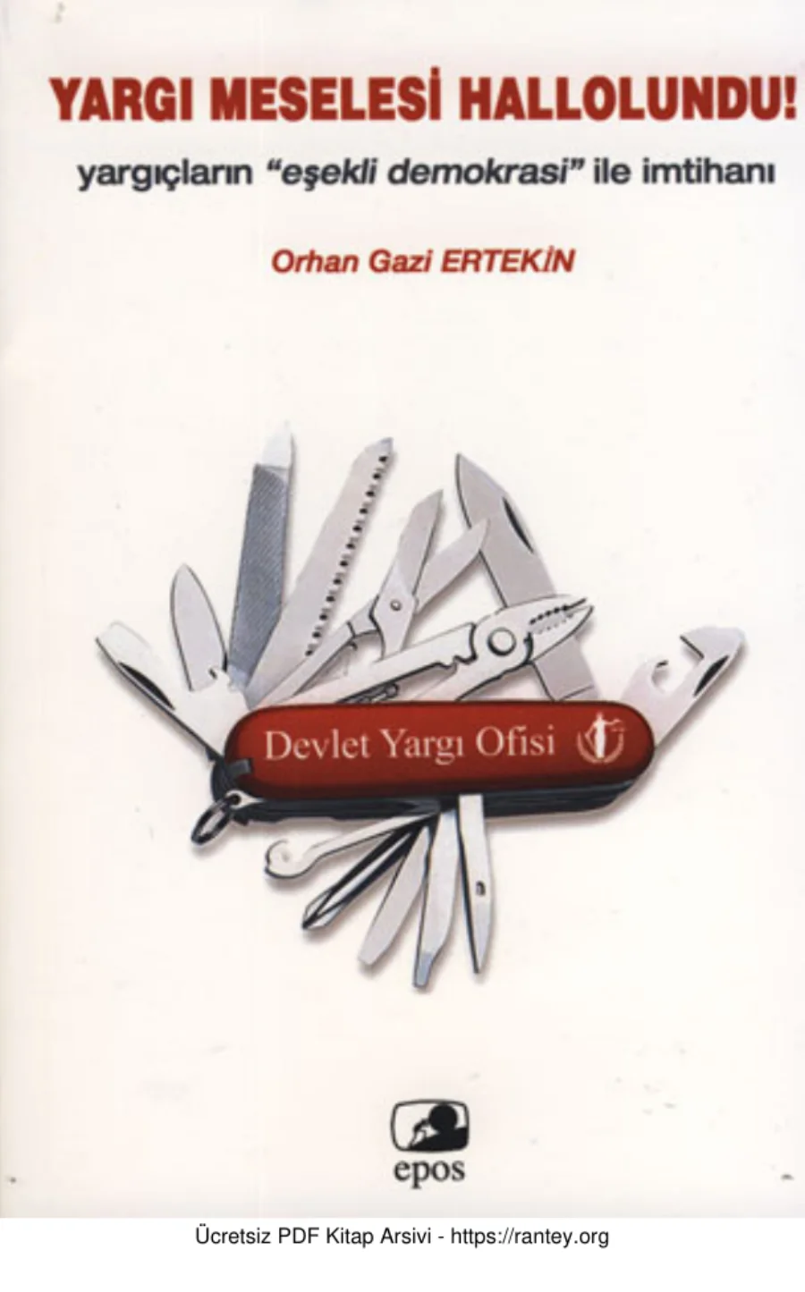 Yargı Meselesi Hallolundu kapak görseli