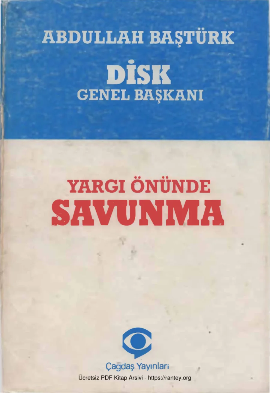 Yargı Önünde Savunma kapak görseli
