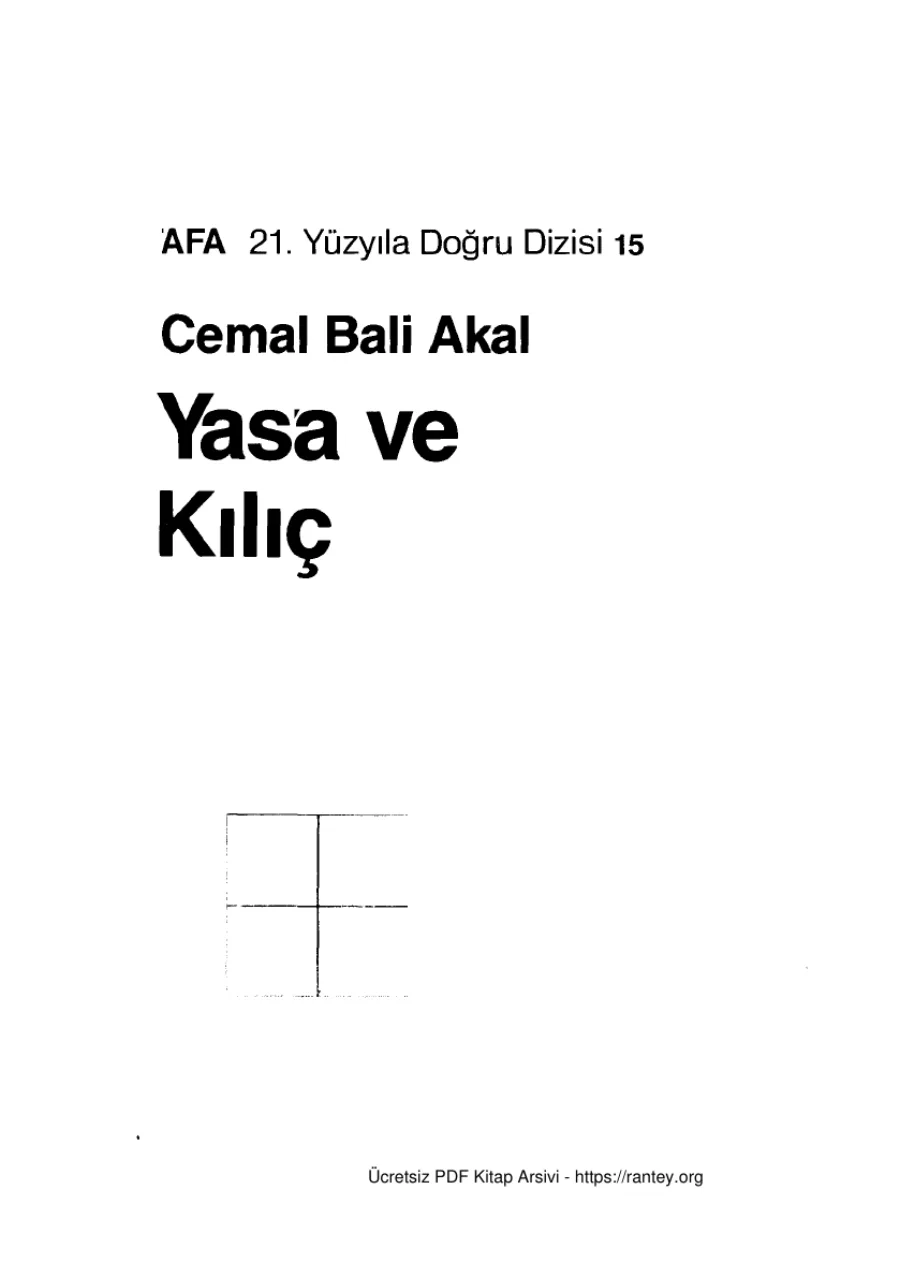 Yasa ve Kılıç kapak görseli