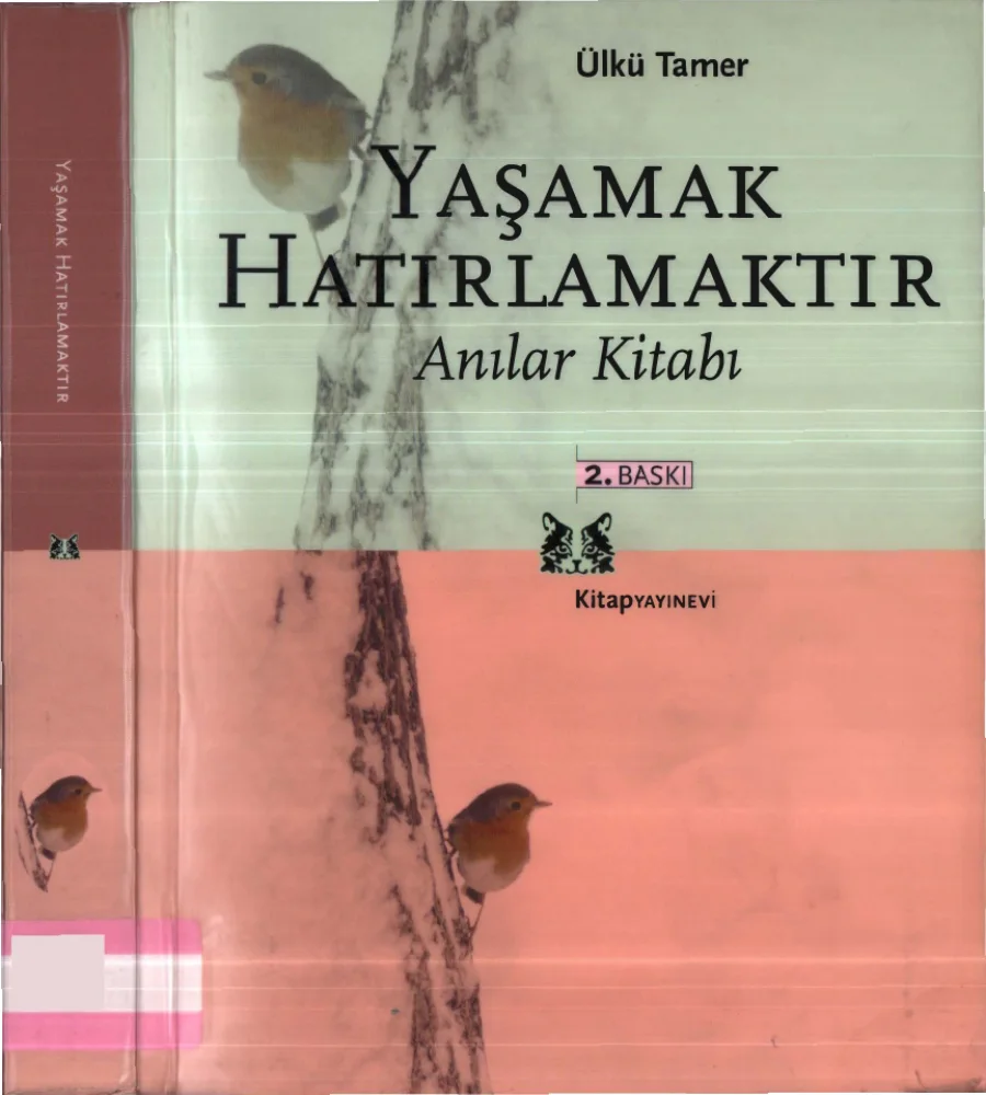 Yaşamak Hatırlamaktır kitap kapağı
