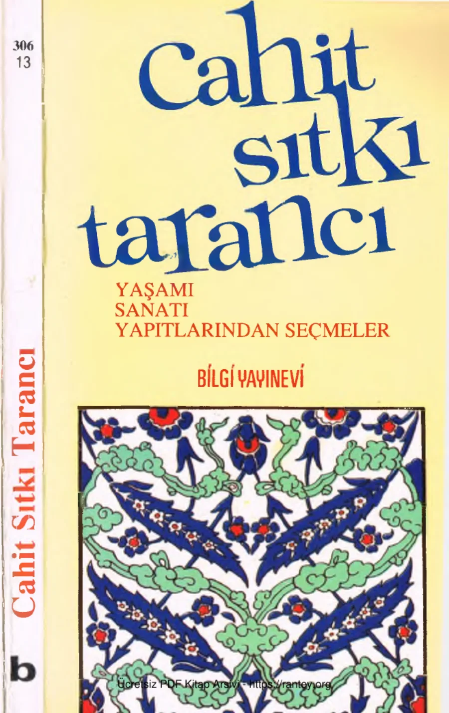 Yaşamı Sanatı ve Yapıtlarından Seçmeler kapak görseli
