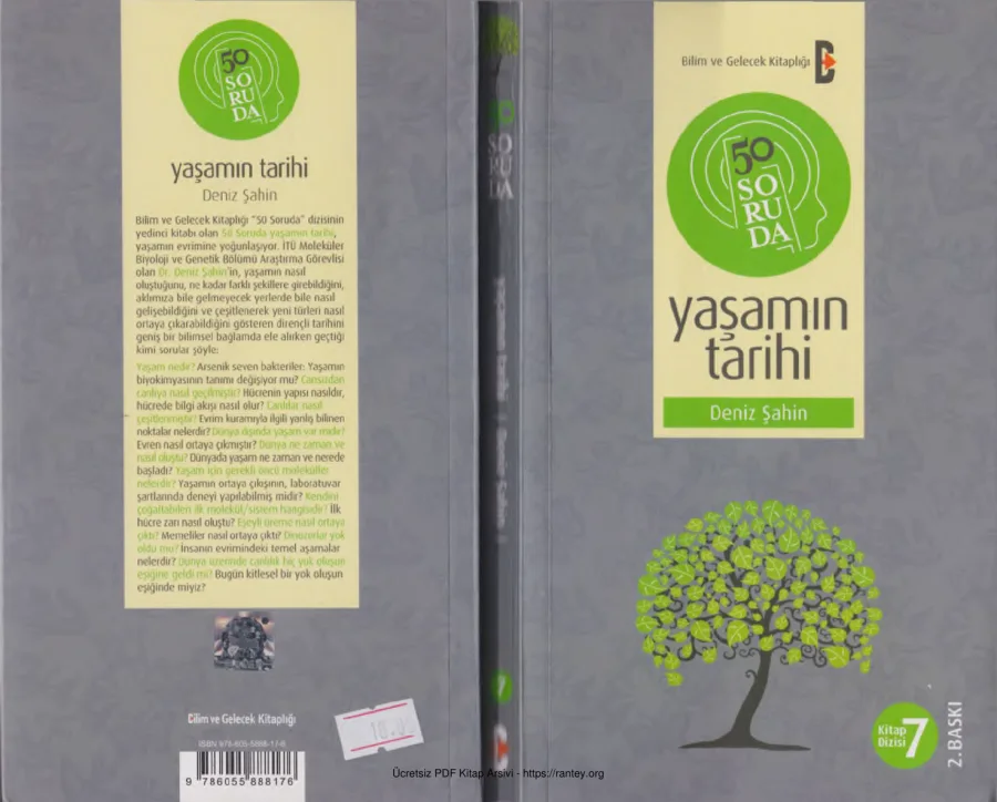 Yaşamın Tarihi kapak görseli