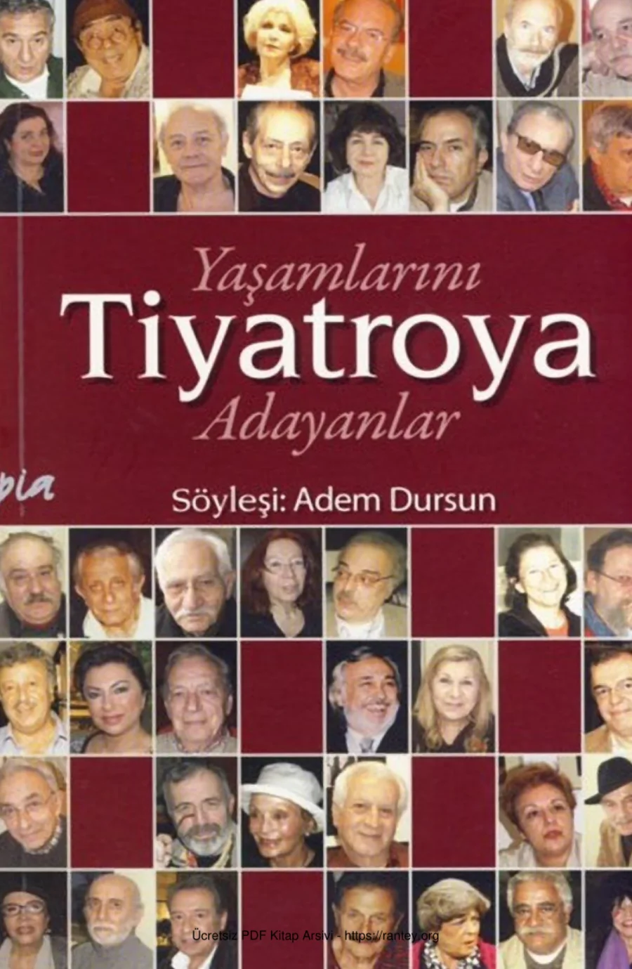 Yaşamlarını Tiyatroya Adayanlar kapak görseli