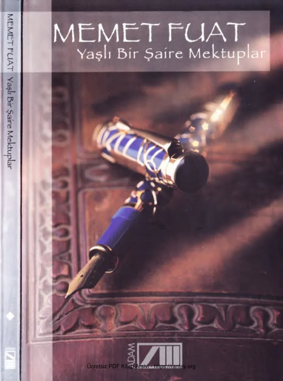 Yaşlı Bir Şaire Mektuplar Adam Yayınları kapak görseli