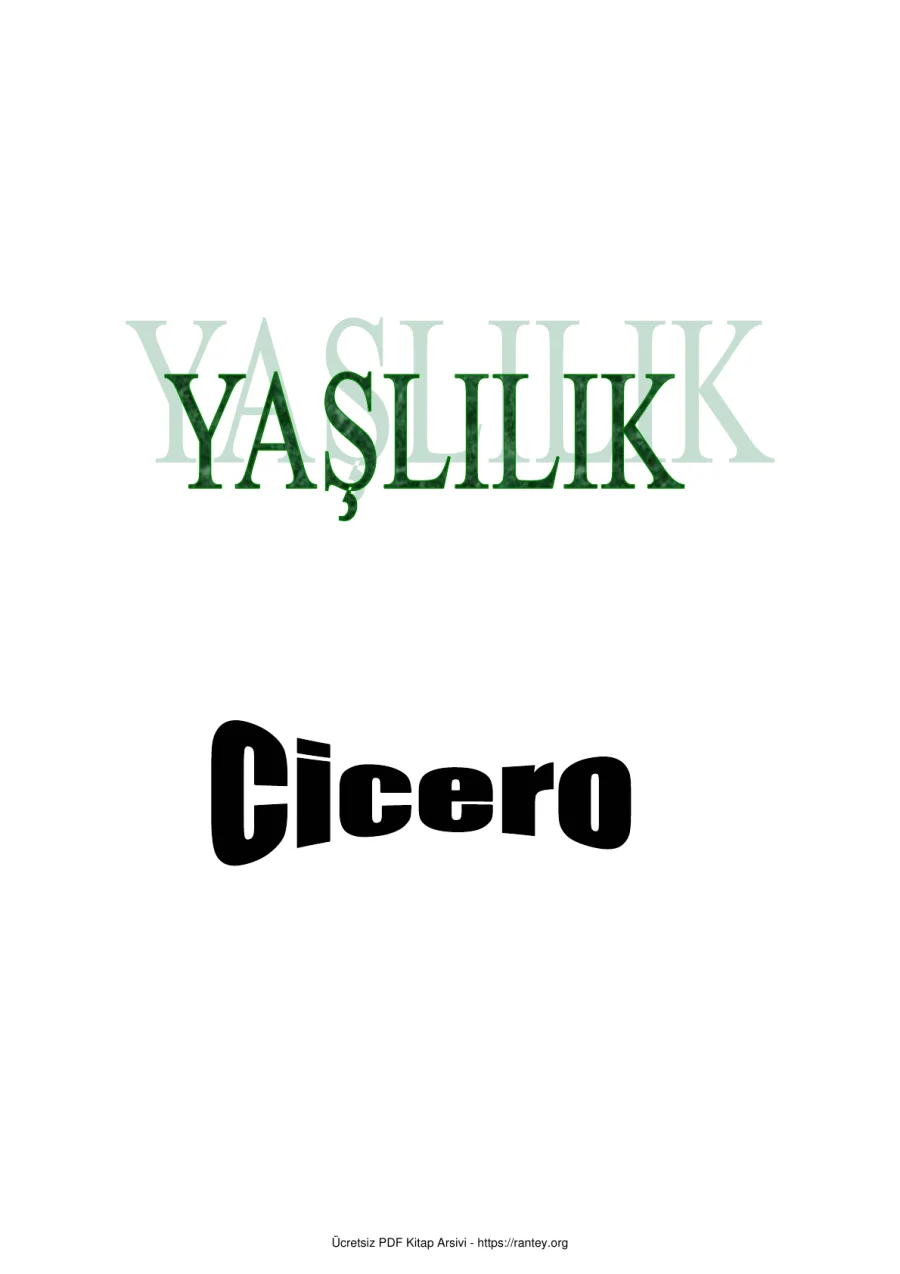 Yaşlılık kapak görseli