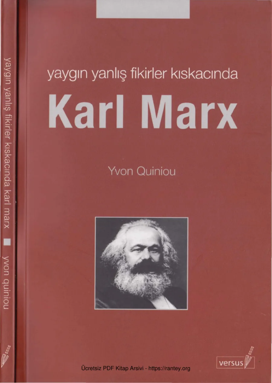 Yaygın Yanlış Fikirler Kıskacında Karl Marks kapak görseli